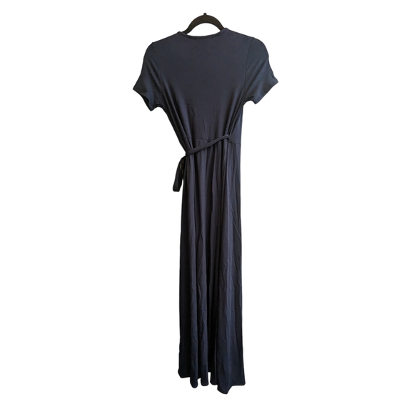 Lulu's Evolve Navy Blue Wrap Maxi Dress - Picture 6 of 12